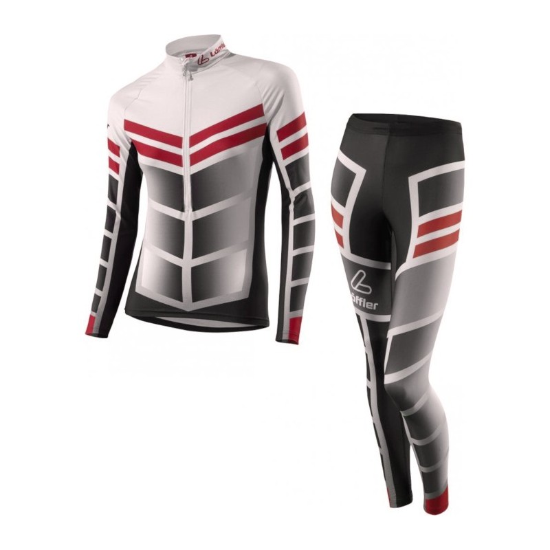 Löffler femme combinaison de ski de fond WorldCup 2017 noir-bord